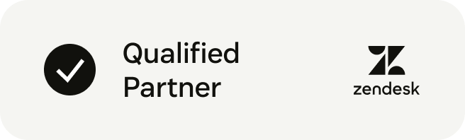 Zendesk Qualified Partner badge